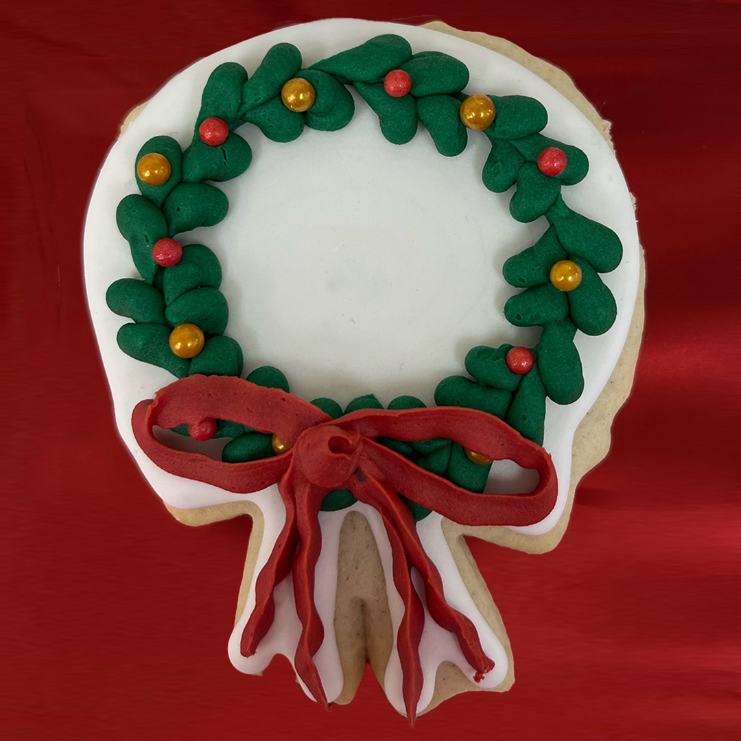Decorated Sugar Cookie for Christmas